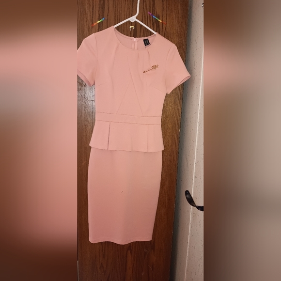 VfShow Vfemage Women's Ultra fitted, two piece Pencil Dress - Picture 7 of 16